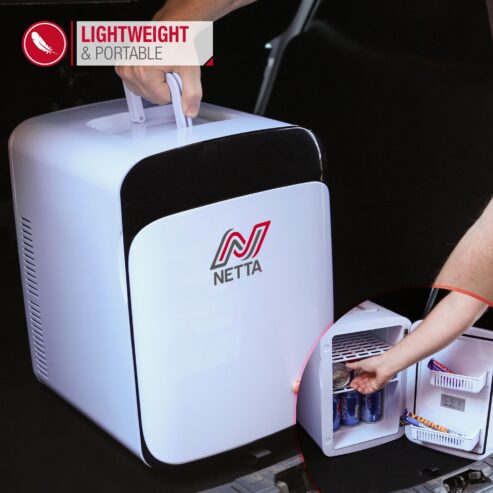 netta-15l-mini-fridge-ac-dc-white-lightweight-portable