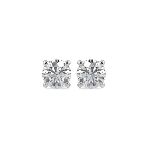 Solitaire-Diamond-Earrings
