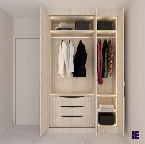 Wooden-Wardrobe-in-White-Gladstone-Oak-with-White-LED-1